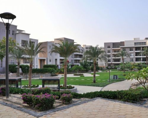 New cairo compound with garden flat rentals by axxodia