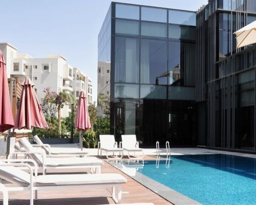 Cairo Festival city clubhouse best accommodation Cairo by axxodia 